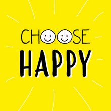 Load image into Gallery viewer, "choose happy" book