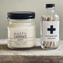 Load image into Gallery viewer, 8 oz. candle + 50 sticks gift set
